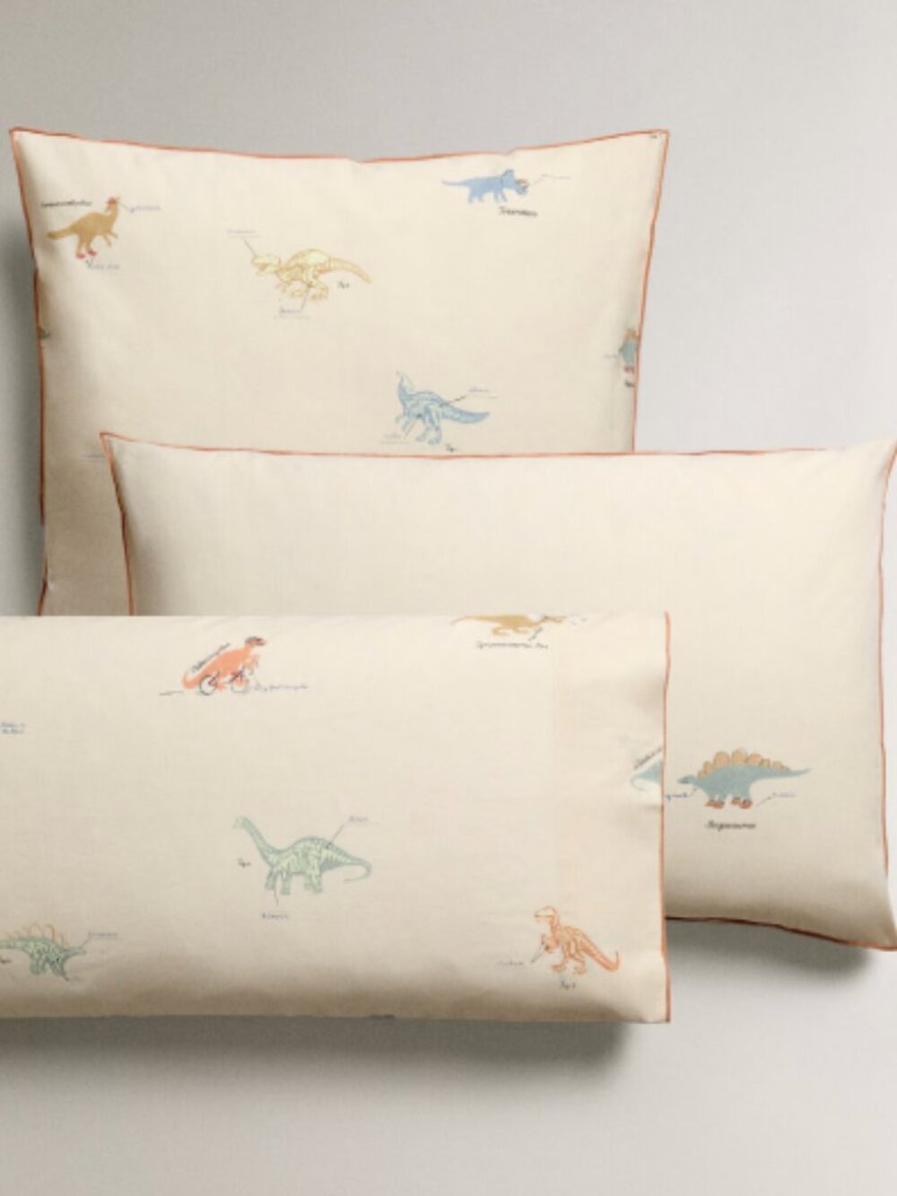 Zara Home Kids | CHILDREN’S DINOSAUR PILLOWCASE